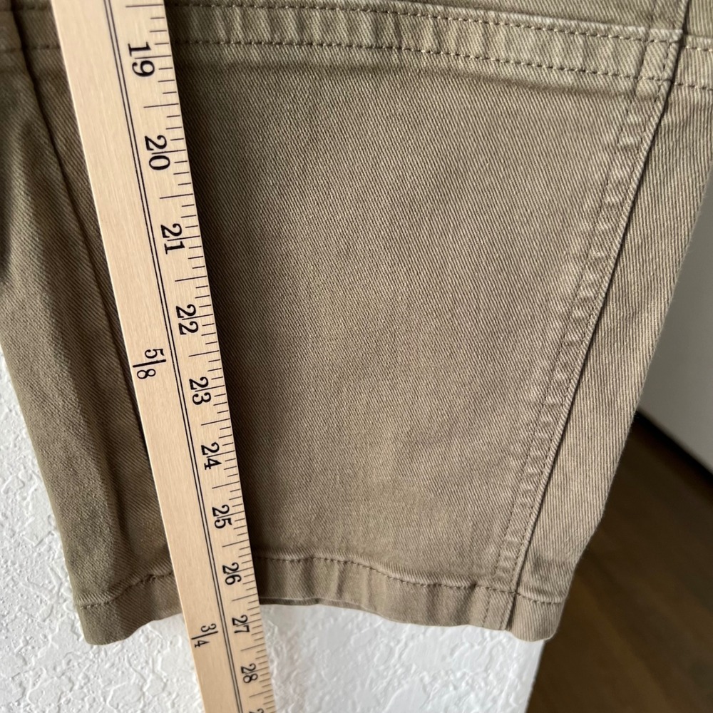 Everlane Utility Barrel Pant Olive Green Organic Cotton Utility Tapered Size 4 - Picture 5 of 7